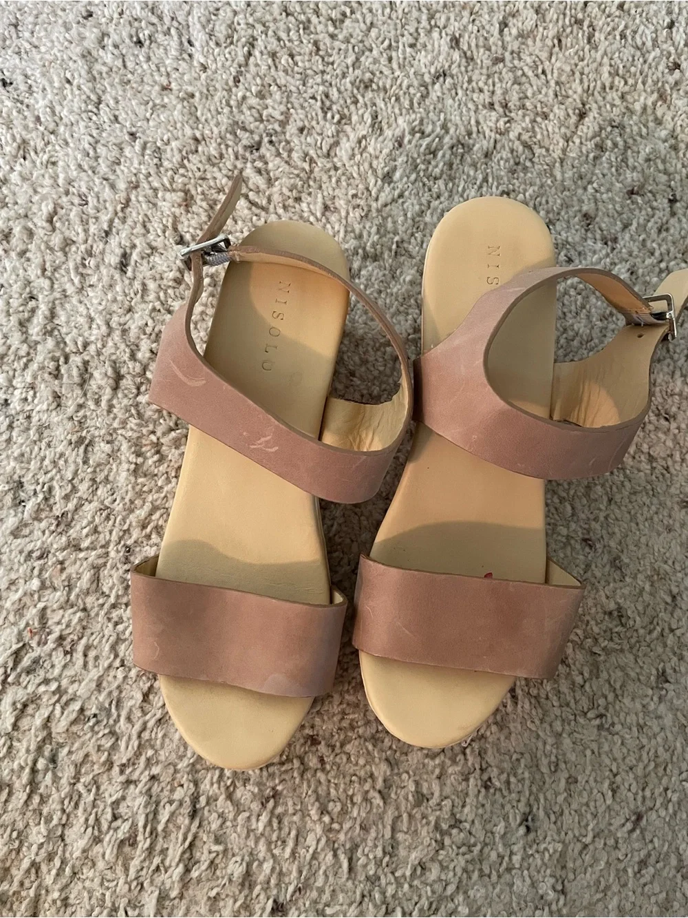 Nisolo Women's leather clog Platform Sandals